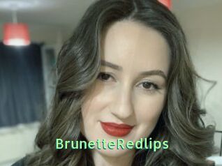 BrunetteRedlips