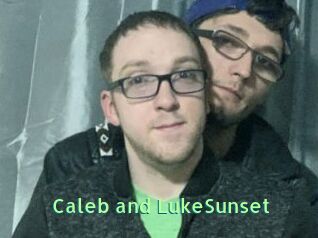 Caleb_and_LukeSunset