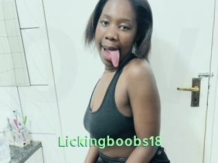 Lickingboobs18